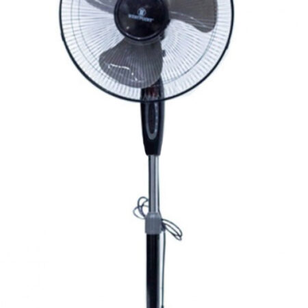 Westpoint Fan Round Base 16" 45W Plastic Blade Black WSUS-1619.N