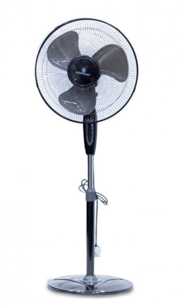 Westpoint 16″ Black Round Base Fan