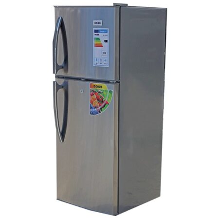 Boss 145L Double Door Refrigerator - BS145 SS