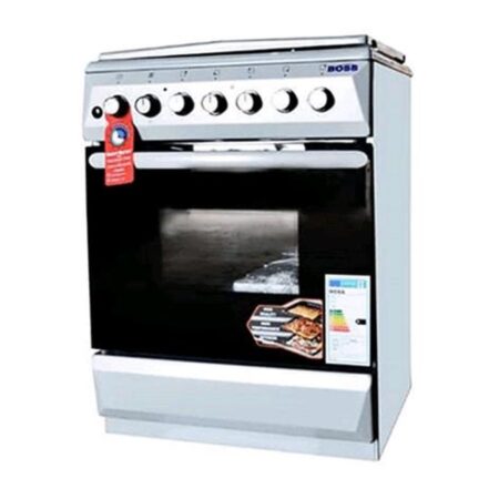 Boss Cooker With Oven, 4 Gas Burner 60cm x 60cm With Grill Oven Is Electric - BC6604 SVR