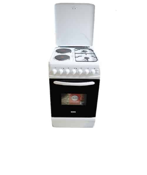 Boss Cooker With Oven, 2 Gas + 2 Electric - 50cm x 60cm With Grill Oven Is Electric - BC5622 SVR