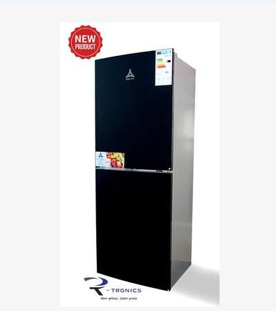 Delta Black Double Door Defrost Refrigerator 269L – DRFG-269B