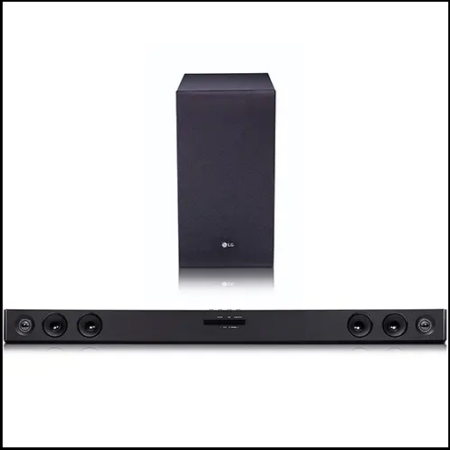 LG SJ3 300W, 2.1Ch Sound Bar, Adaptive Sound Control, TV Sound Sync