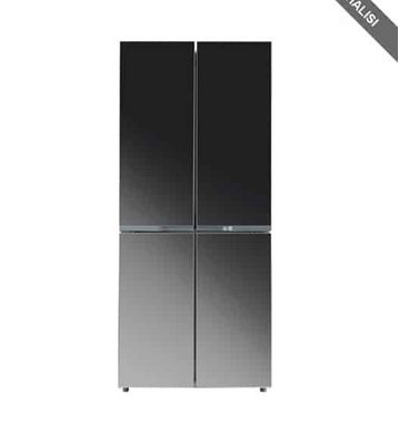 DELTA 4DOOR FRIDGE SIDE BY SIDE 406L DRSS-406B