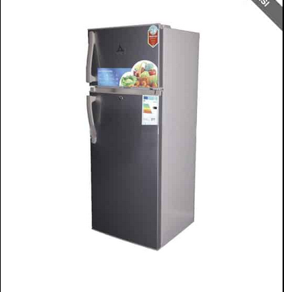 Delta Inox Double Door Defrost Refrigerator 209L – DRF-240.I