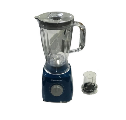 Westpoint Blender 1.8L 500W Plastic Jar 2 Speed WBLR-18820.P