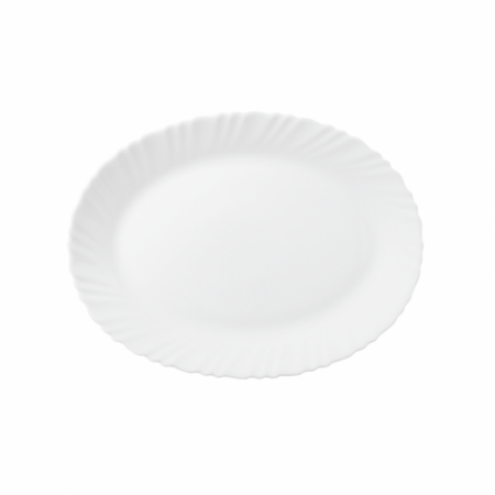 La Opala Side Plate White  190mm/7.5in 0230