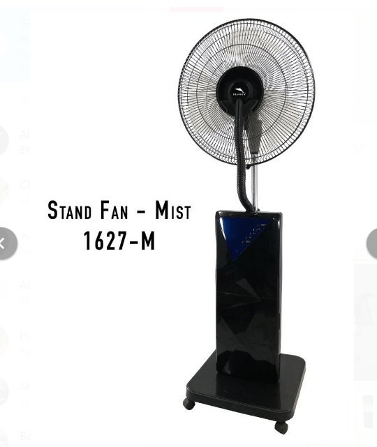 Dolphin Stand Fan – Mist 1627-M