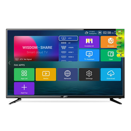 SoyiPro Plus 43 Inch Smart Full HD, Double Screen LED Frameless Television