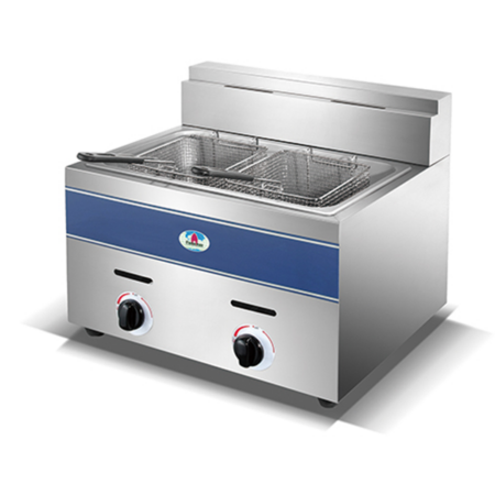 Nadstar8 Deep Fryer Gas 17L 2 Side HGF72