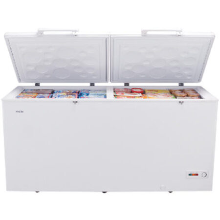 DELTA CHEST FREEZER SILVER DDF660 - 2 DOORS 608L