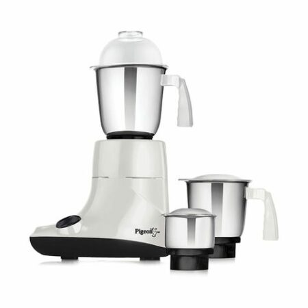 Pigeon Mixer Grinder 550w Powerful Motor Ivory