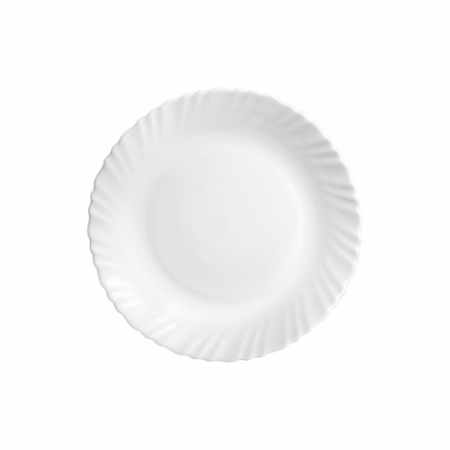 LA OPALA DINNER PLATE WHITE 6 PIECES 250MM/10IN 0221