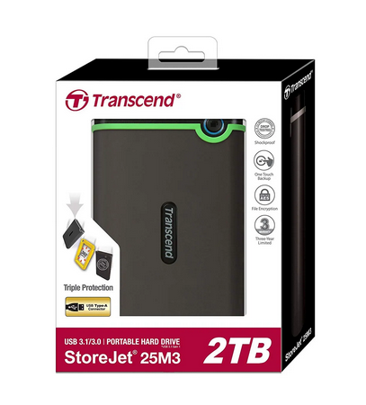 Transcend 2TB  External Hard Drive