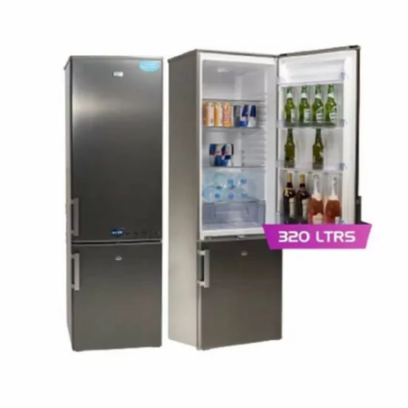 Mr UK Refrigerator Combi Double Door Bottom Freezer 320L - Uk 160