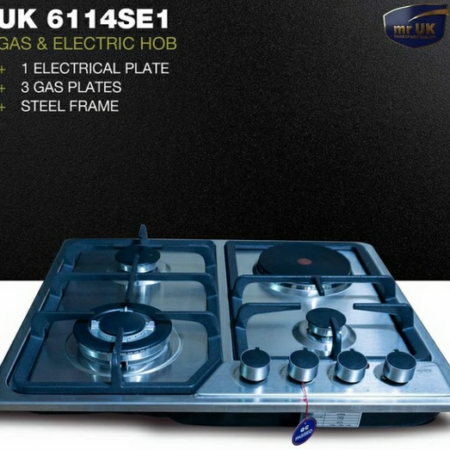 Mr Uk 3 Gas Hob, 1 Electronic Gas Stove HOB SE1 (Christmas Offer)