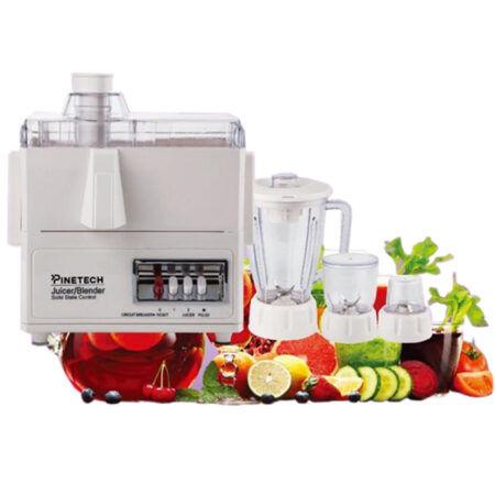 Pinetech Juicer/Blender 4 In 1 Food Processor