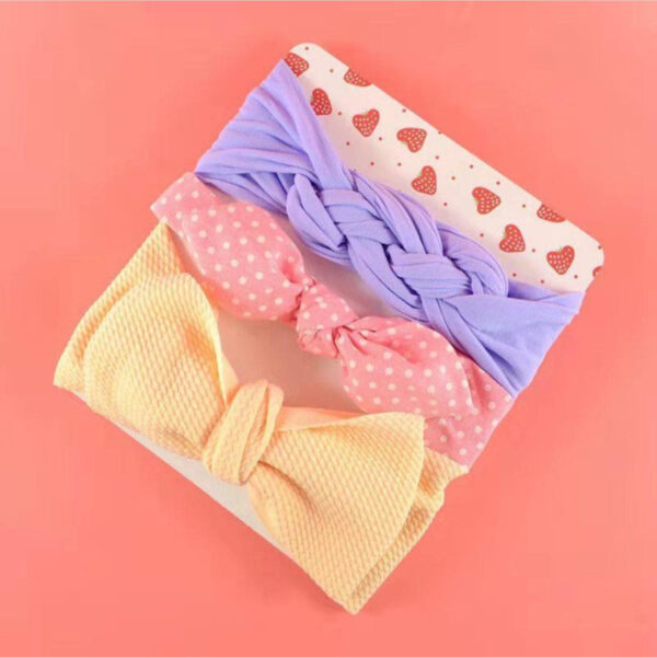 Headband 3pc 1-9yrs