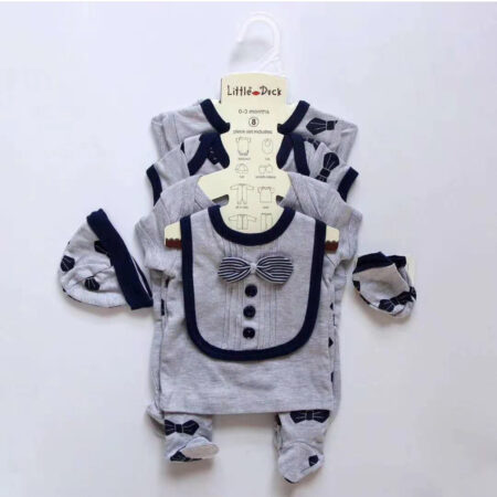 Newborn Baby Suit 0-9m 8pc