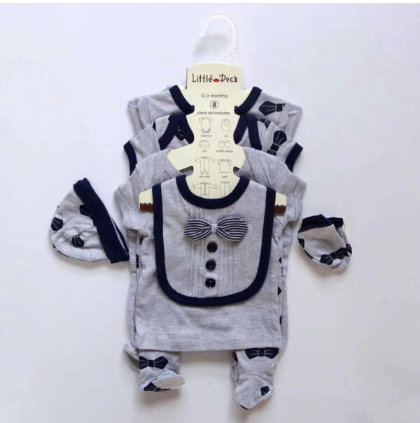 Newborn Baby Suit 0-9m 8pc