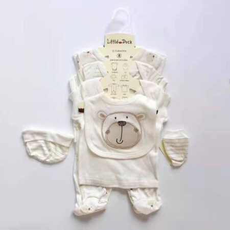 Newborn Baby Suit 0-9m 8pc Tape 11