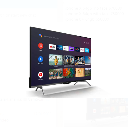 Aborder  43" Smart 4k Android TV,i-cast