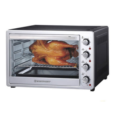 Westpoint Mini Oven 100L with Grill Black WOY-10020.5.BS