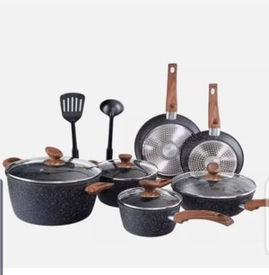 Cooking ware  5pcs nonstick, 4 sufuria and 1 pan