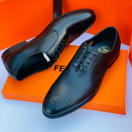 Classic Leather Men Shoes  Black Colour Tape 1