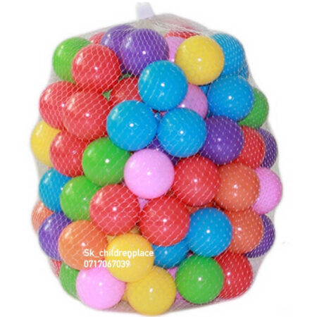 Baby Colorfull Plastic Ball 50pc