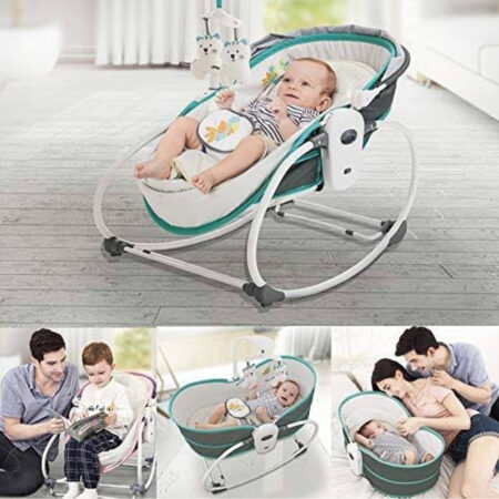 Mastela 5 in 1 Rocker Soothing Vibration Bouncer