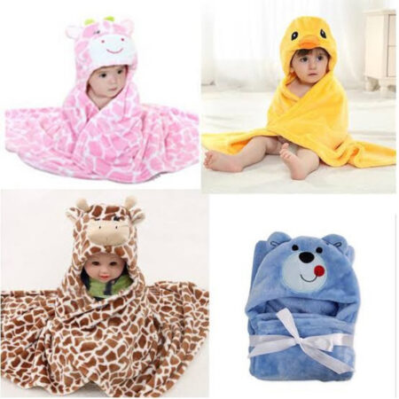 Baby Soft Hooded Blanket