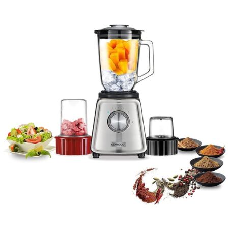 Kenwood Blender 2L 800w Glass Jar Ice Crusher BLP44.270SS