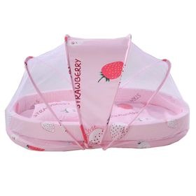 Portable Baby Bed Crib Mosquito Net and Pillow