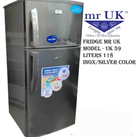 MR UK Refrigerator UK 59 - 118 Litres Inox/Silver Color