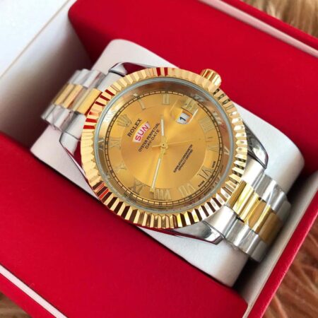 Classic Watches Rolex Day-Date 40 Oyster, 40 mm, Gold & Silver Colour