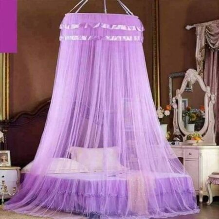 Aworky Limited Round Mosquito Net – Purple