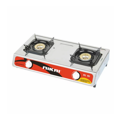 Nikai Gas Cooker 2 Burner NG842