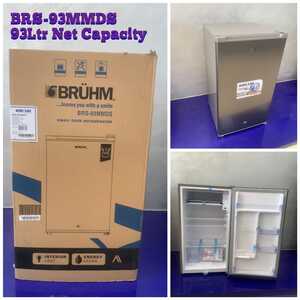 BRUHM SINGLE DOOR REFRIGERATOR BRS-93MMDD 93Ltr Net Capacity (Fridge 83Ltr, Freezer 10Ltr)
