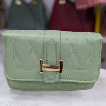 Classic Handbags Light Green Colour