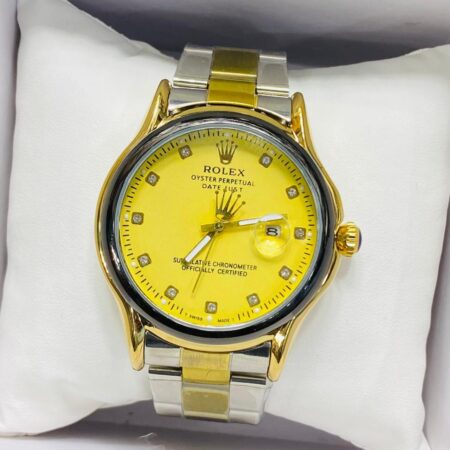 Classic Rolex Watch Gold & Yellow Colour Tape 2