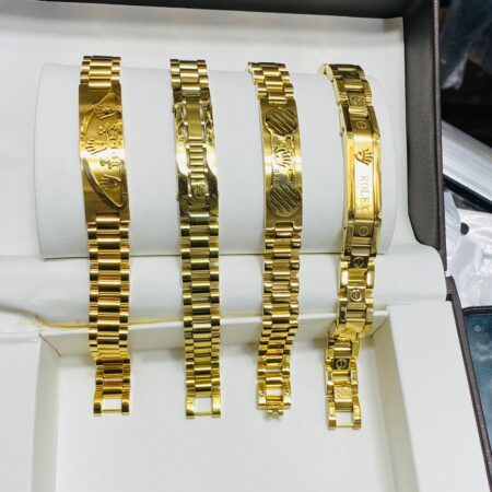 Classic Rolex Bracelet Gold Colour