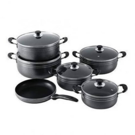 Tornado Non stick High Quality Cookware 7 Pieces (Ni Nzito)