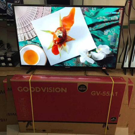 Goodvision 55 Inch HD Smart Television, Double Glass