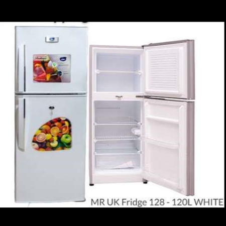 Mr Uk Refrigerator Double Door White UK128 – 128L