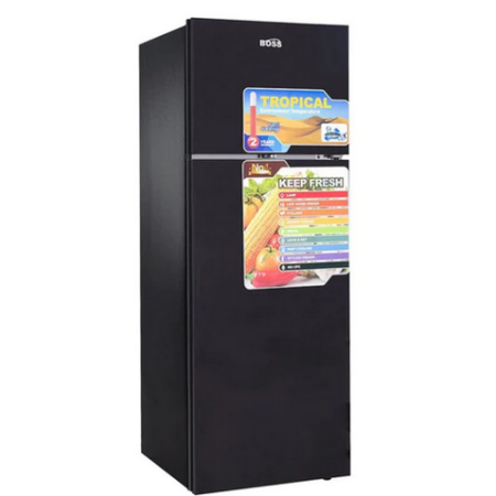 Boss Refrigerator Glass Doors - BS-202 BLK