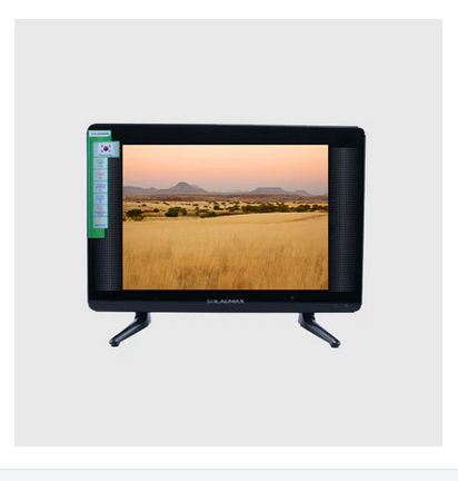 Solarmax 17”Inch  HD LED TV Double Glass