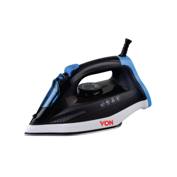 Von VSIS22PSK Steam Iron with Ceramic Plate, 2200W