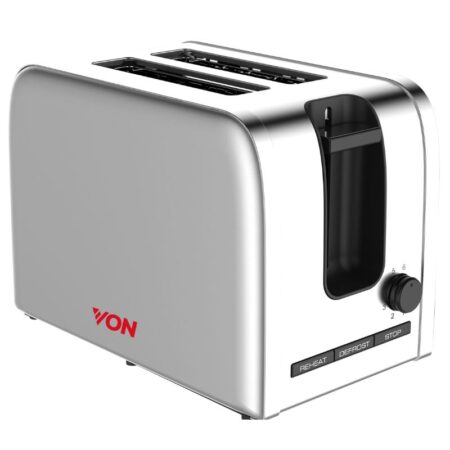 Von 2 Slice Toaster Stainless Steel - VSTP02MVX