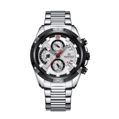 NaviForce Chronograph Edition Men's Watch Silver (NF-8021-2)